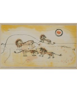 Paul Klee, Löwen, man beachte sie!