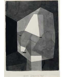 Paul Klee, Grob geschnittener Kopf