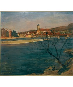 Arthur Grimm (Maler), Rhein bei Säckingen