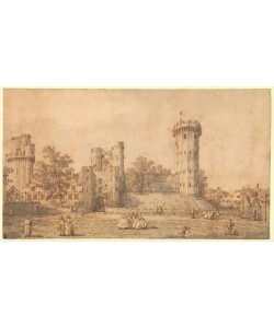 Giovanni Antonio Canaletto, Warwick Castle: The East Front