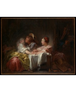 Jean-Honoré Fragonard, Der gestohlene Kuss