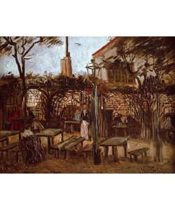 Vincent van Gogh, Gartenlokal La Guinguette auf dem Montmartre