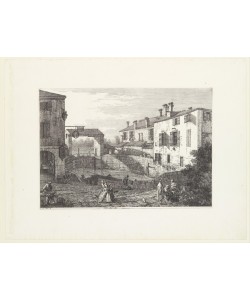 Giovanni Antonio Canaletto, Le Porte del Dolo (The Locks at Dolo)