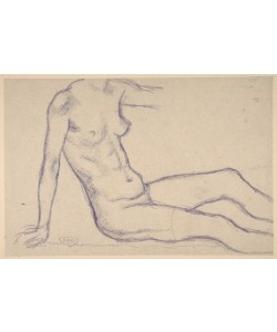 Aristide Maillol, Torso of a Seated Nude, Facing Right (Study for Monument to Paul Cézanne)