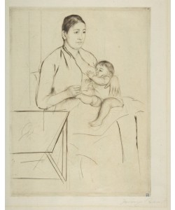 Mary Cassatt, Nursing