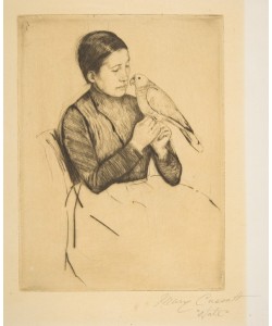 Mary Cassatt, The Parrot