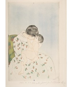 Mary Cassatt, Mother's Kiss
