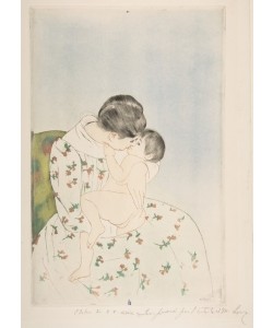 Mary Cassatt, Mother's Kiss