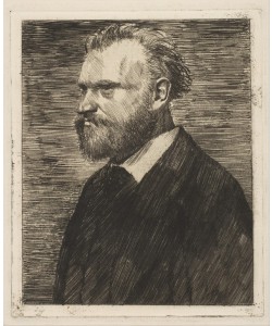 Edgar  Degas, Edouard Manet, Bust-Length Portrait