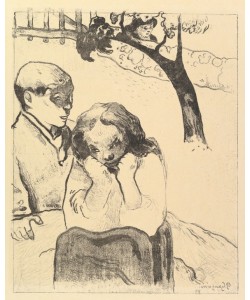 Paul Gauguin, Human Misery, from the Volpini Suite