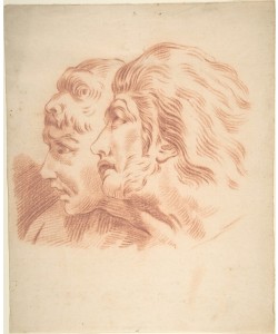 Francois Boucher, Drawing for "La Colonne Trajane"