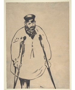 Edouard Manet, A Man on Crutches