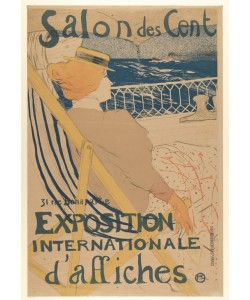 Henri de Toulouse-Lautrec, Salon des Cent: Exposition Internationale d'affiches