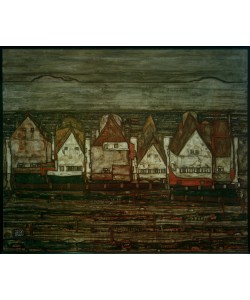 Egon Schiele, Die Häuser am Meer (Häuserreihe)