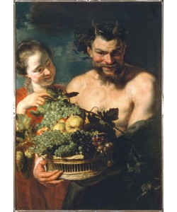 Peter Paul Rubens, Nymphe und Satyr