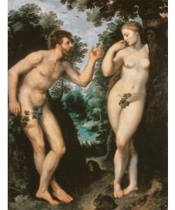 Peter Paul Rubens, Adam und Eva unter dem Baum der Erkenntnis