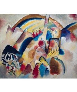 Wassily Kandinsky, Landschaft mit roten Flecken II