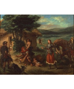Eugene Delacroix, Herminie chez les bergers