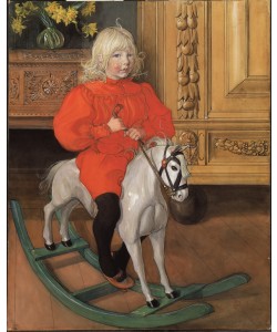 Carl Larsson, "Murre". Porträt Casimir Laurin