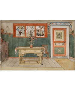 Carl Larsson, Das Esszimmer