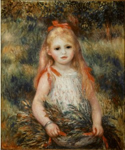 Pierre-Auguste Renoir, Petite fille à la gerbe