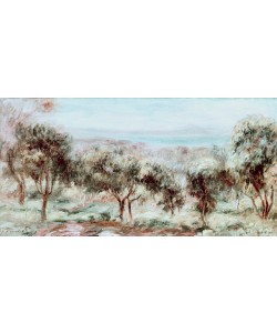Pierre-Auguste Renoir, Paysage, les oliviers