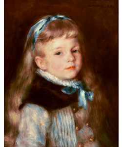 Pierre-Auguste Renoir, Mademoiselle Grimprel au ruban bleu