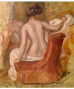 Pierre-Auguste Renoir, Nu dans un fauteuil rouge