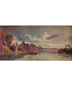 JOSEPH MALLORD WILLIAM TURNER, The Thames near Walton Bridges, 1805