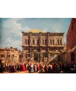 Giovanni Antonio Canaletto, Venice: The Feast Day of Saint Roch