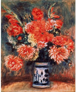 Pierre-Auguste Renoir, Glaieuls et dahlias