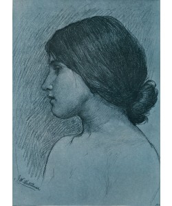 John William Waterhouse, Study of a Head