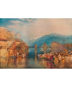 JOSEPH MALLORD WILLIAM TURNER, Grenoble Bridge