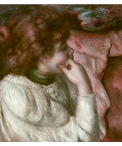 Pierre-Auguste Renoir, Jeune fille, la tête appuyée sur la main