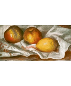 Pierre-Auguste Renoir, Nature morte, pommes et citron