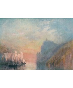 JOSEPH MALLORD WILLIAM TURNER, On the Rhine 1825