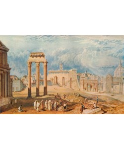 JOSEPH MALLORD WILLIAM TURNER, Forum Romanum