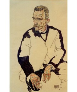 Egon Schiele, Bildnis Heinrich Benesch