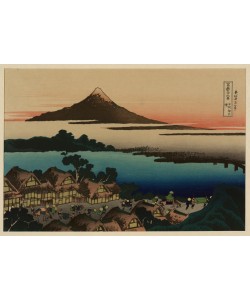 Katsushika Hokusai, Dawn at Isawa in Kai Province