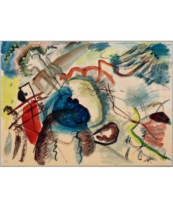 Wassily Kandinsky, Entwurf zu ‘Bild mit weißem Rand'