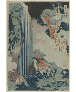 Katsushika Hokusai, Ono Falls on the Kisokaido