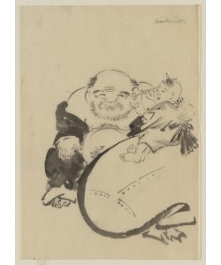 Katsushika Hokusai, Man and boy