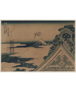 Katsushika Hokusai, Hongan-ji Temple at Asakusa in the Eastern Capital