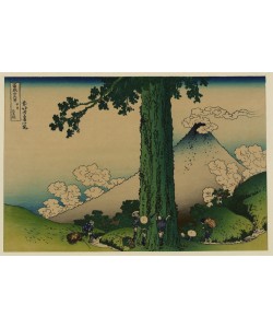 Katsushika Hokusai, Mishima Pass in Kai Province