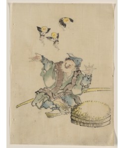Katsushika Hokusai, wizard