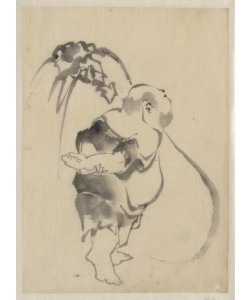 Katsushika Hokusai, Stout man