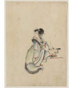 Katsushika Hokusai, Woman