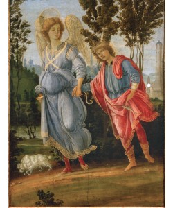 Filippino Lippi, Tobias mit dem Engel 