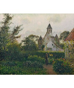Camille Pissarro, Die Kirche in Knocke, Belgien