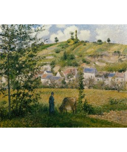 Camille Pissarro,  Landschaft bei Chaponval, Val d'Oise